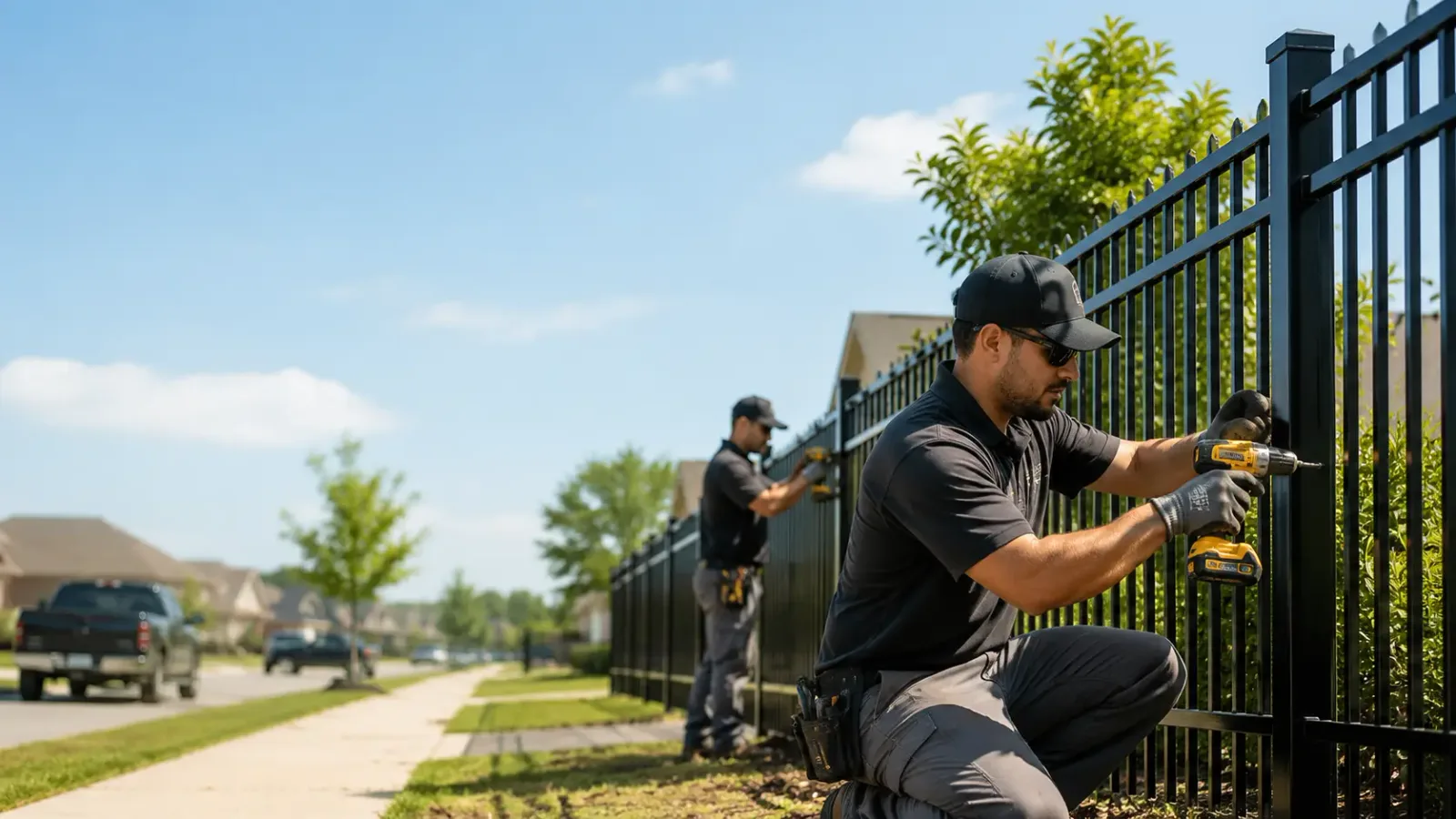 Metal Fence Installation in Burdett, NY